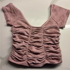 Free people gotta be you blush top